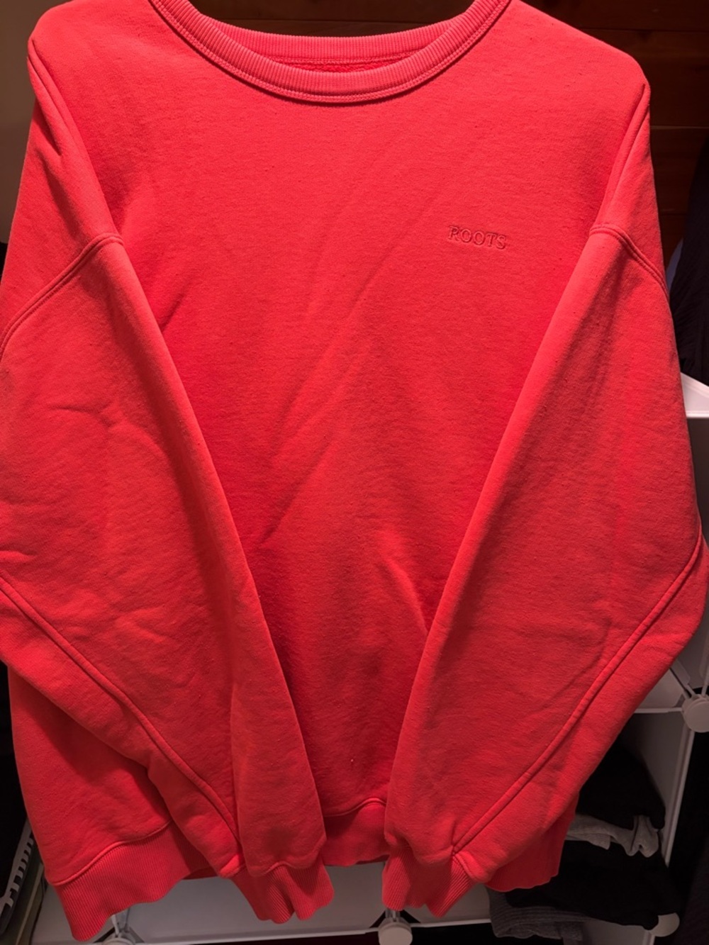 Roots  Cranberry Crewneck Sweatshirt